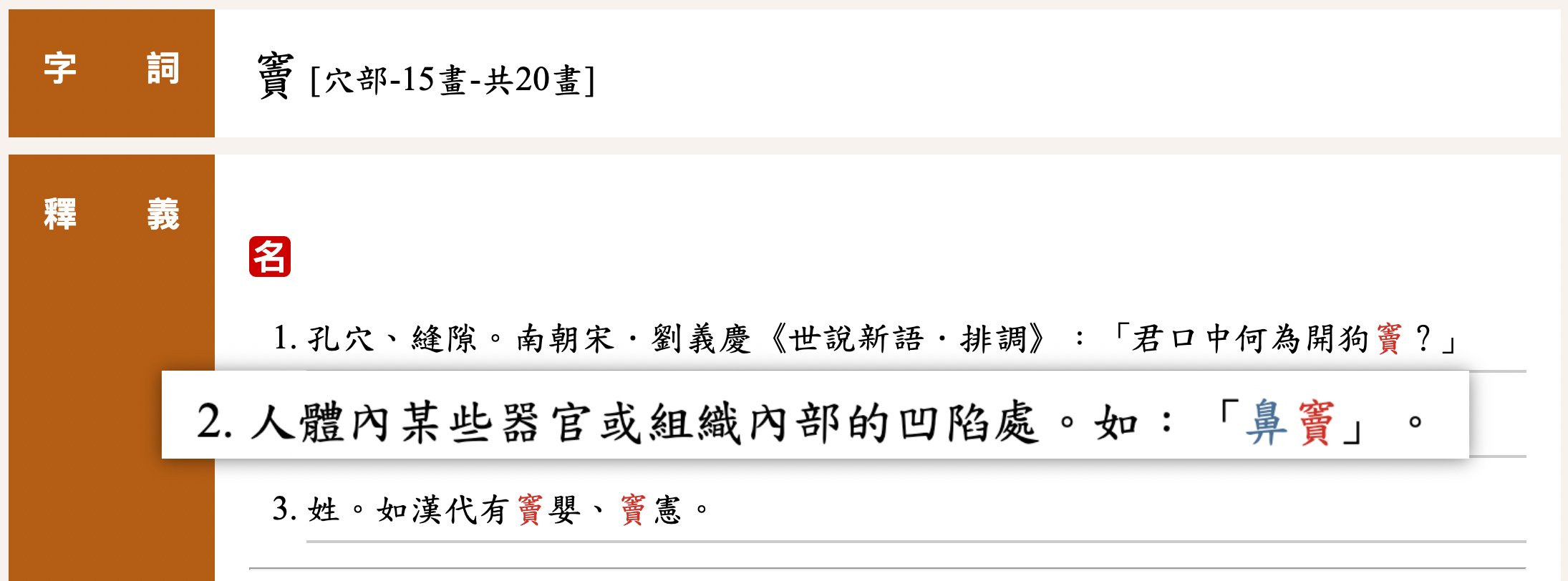 鼻竇